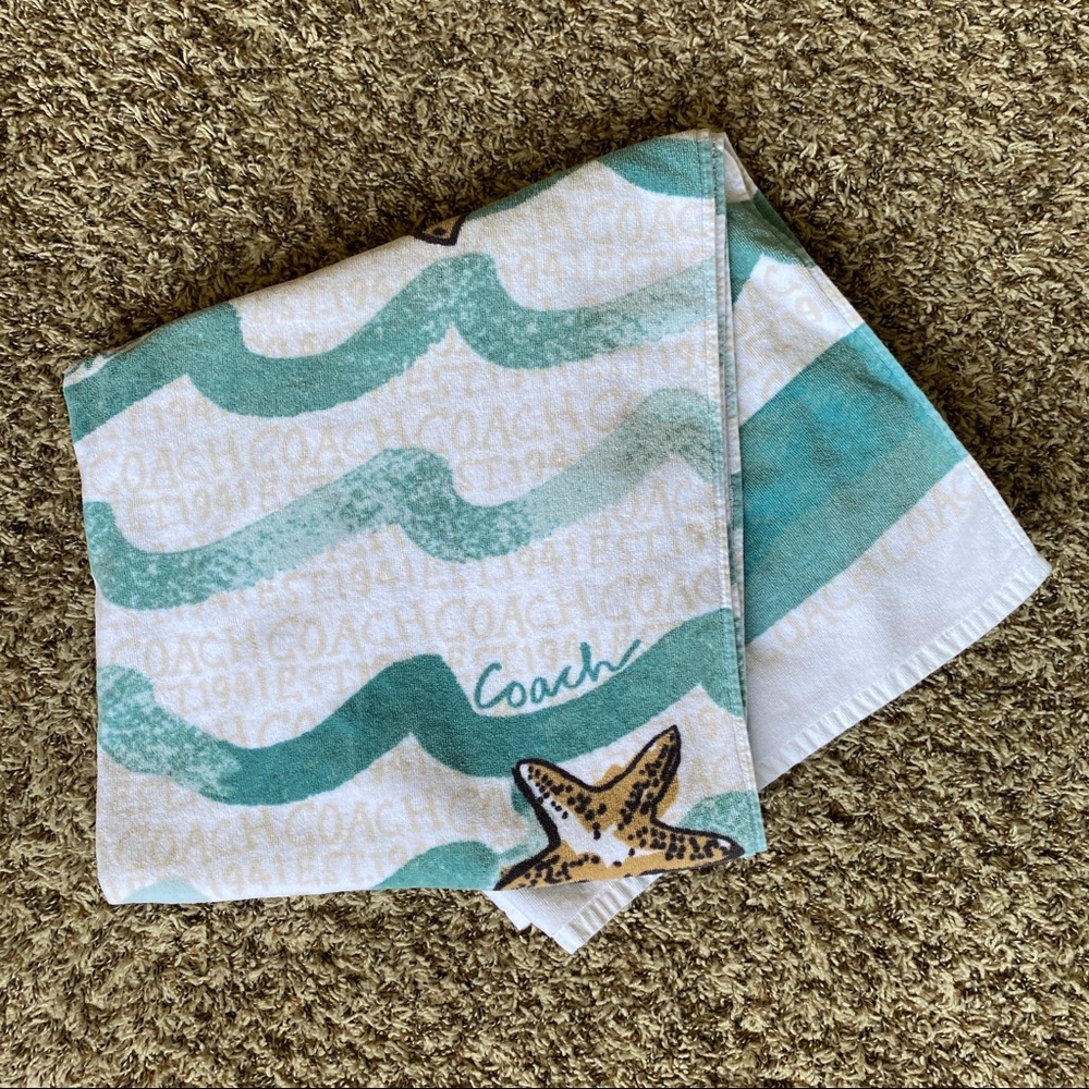 Coach Starfish Beach Towel